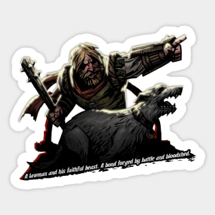 Darkest Dungeon - The Hound Master Sticker